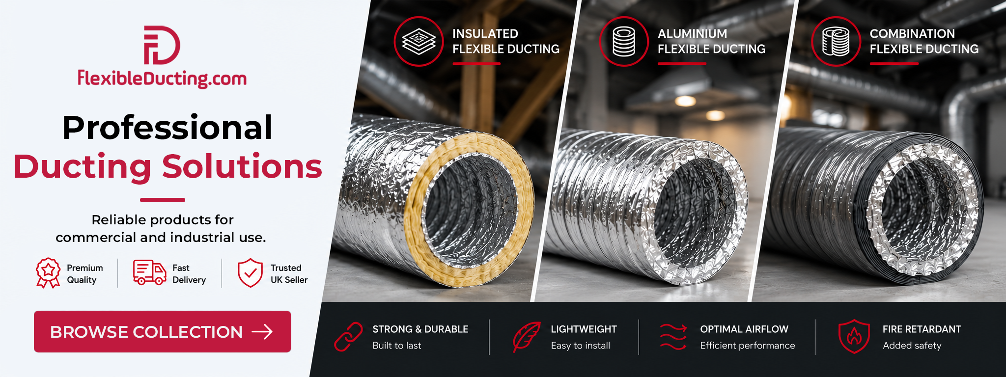 SHOP NOW Flexible Ducting