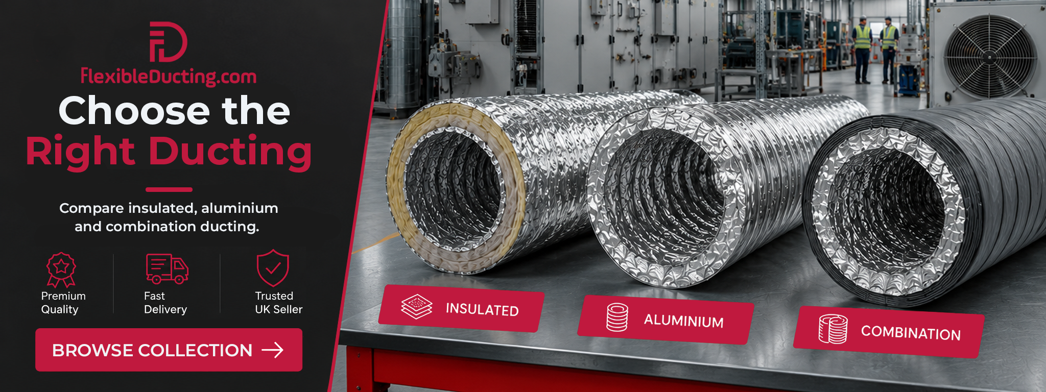 SHOP NOW Flexible Ducting